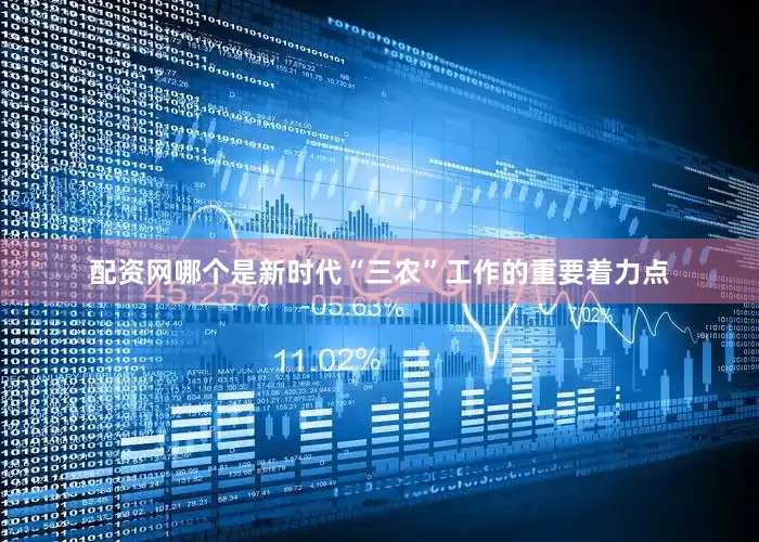 配资网哪个是新时代“三农”工作的重要着力点
