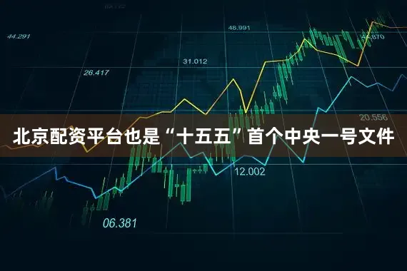 北京配资平台也是“十五五”首个中央一号文件